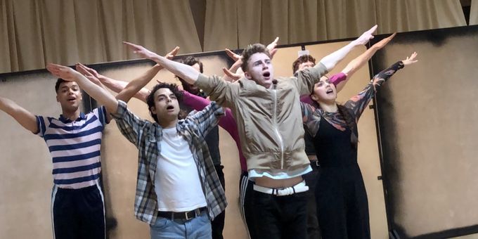 VIDEO: Go Inside The Rehearsal Room For London's BE MORE CHILL
