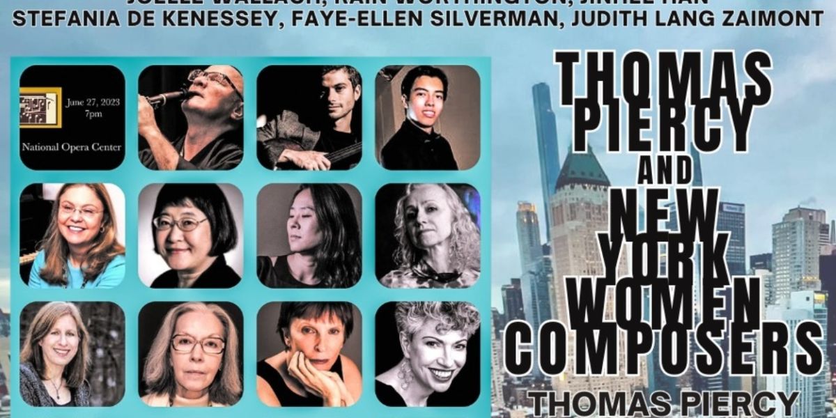 Clarinetist Thomas Piercy Performs Concert Featuring Composers From The New York Women Composers