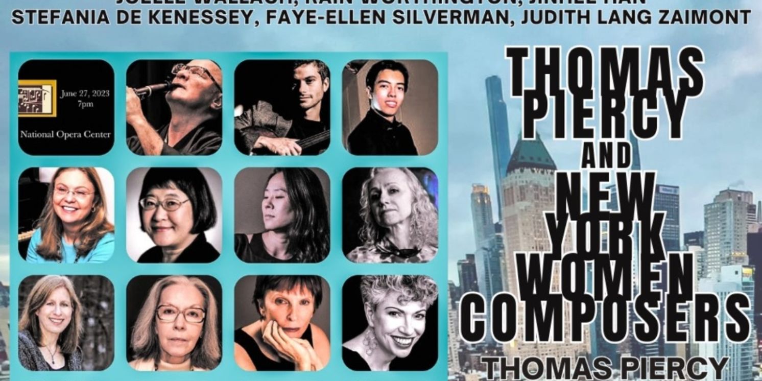 Clarinetist Thomas Piercy Performs Concert Featuring Composers From The New York Women Composers  Image