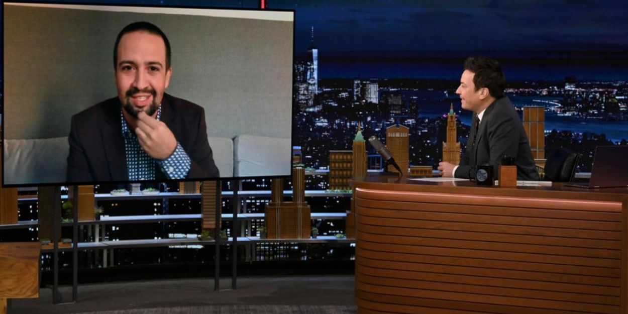 VIDEO: Lin-Manuel Miranda Appeared on THE TONIGHT SHOW Video