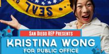 Kristina Wong talks about creating  KRISTINA WONG FOR PUBLIC OFFICE playing at San Di