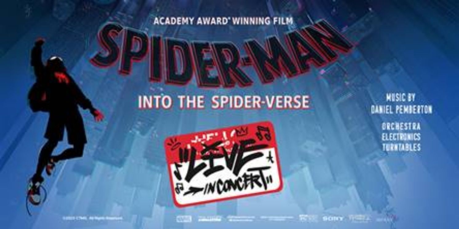 SPIDER-MAN: INTO THE SPIDERVERSE Live In Concert Announced At North Charleston PAC On September 27  Image