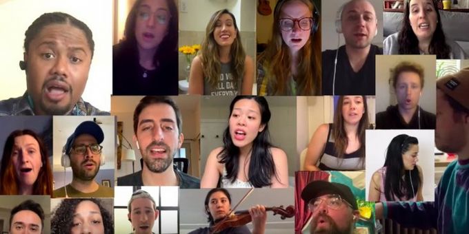 VIDEO: Quarantine Chorus Performs 'Winter Song' by Ingrid Michaelson and Sara Bareilles