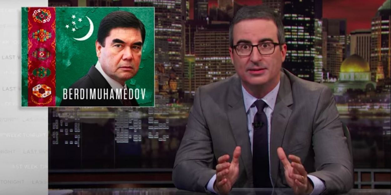 VIDEO: John Oliver Takes a Look at the President of Turkmenistan on LAST WEEK TONIGHT Video
