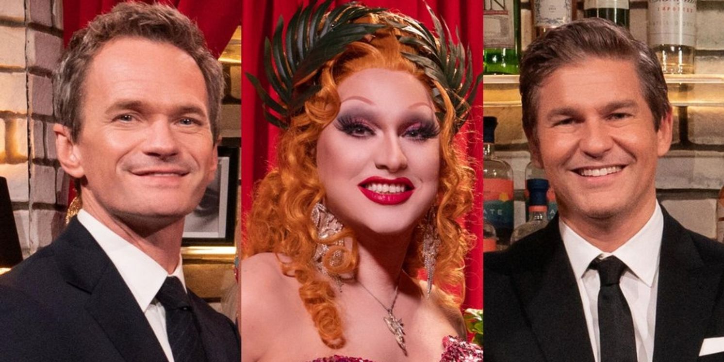 Neil Patrick Harris & David Burtka Lead Hulu's DRAG ME TO DINNER Series Featuring Jinkx Monsoon, Nina West & More  Image