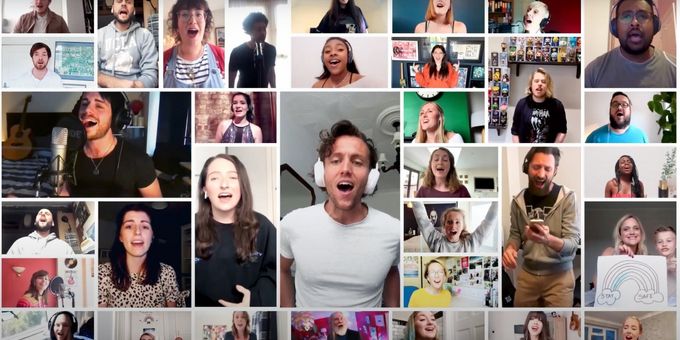VIDEO: Sing to Salute Performs Green Day's '21 Guns' From AMERICAN IDIOT, in Honor of the NHS