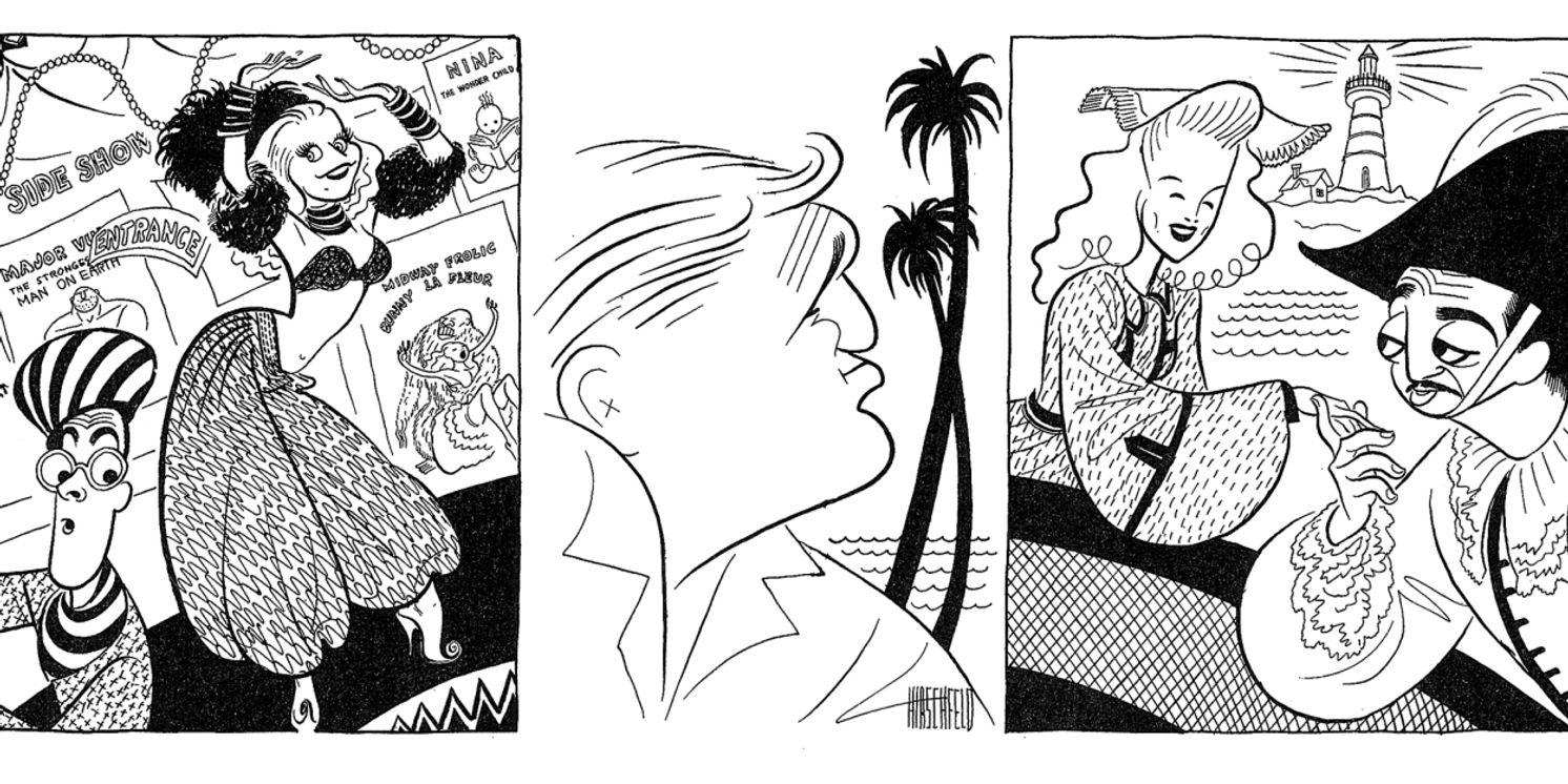 Bucks County Playhouse to Present HIRSCHFELD'S BROADWAY Featuring Backstage Stories & More This Month  Image