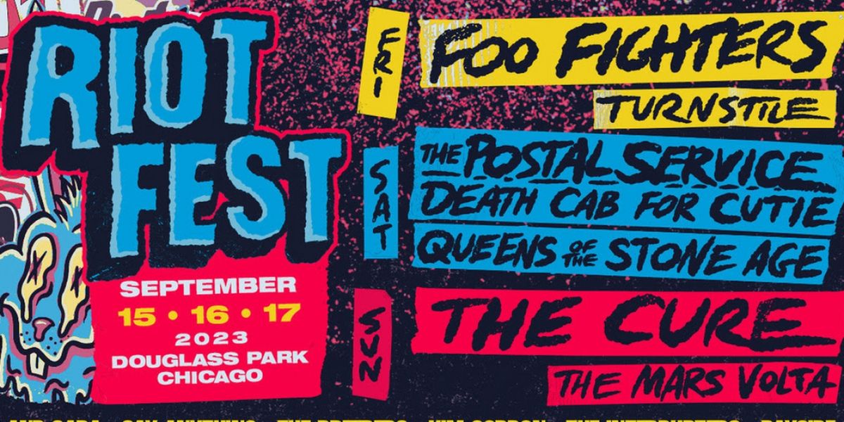 Riot Fest Announces Single Day Lineups for 2023