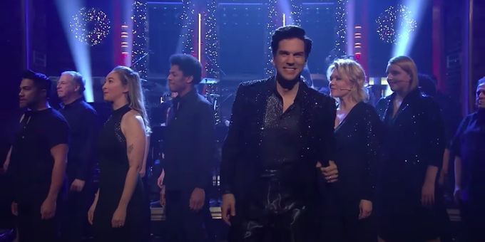 VIDEO: Will Swenson & A BEAUTIFUL NOISE Cast Perform 'America' By Neil Diamond on THE TONIGHT SHOW