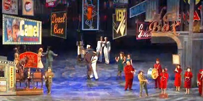 VIDEO: Kendra Kassenbaum, Jordan Gelber, Kevin Kahoon and the Cast of GUYS AND DOLLS Reunite for Muny Cast Party