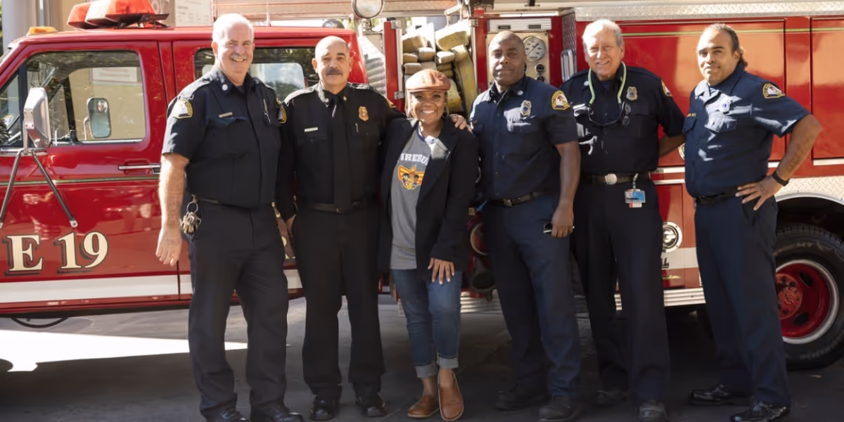 Disney Jr.'s FIREBUDS Welcomes First Responders to a Special Halloween Screening at Walt Disney Studios