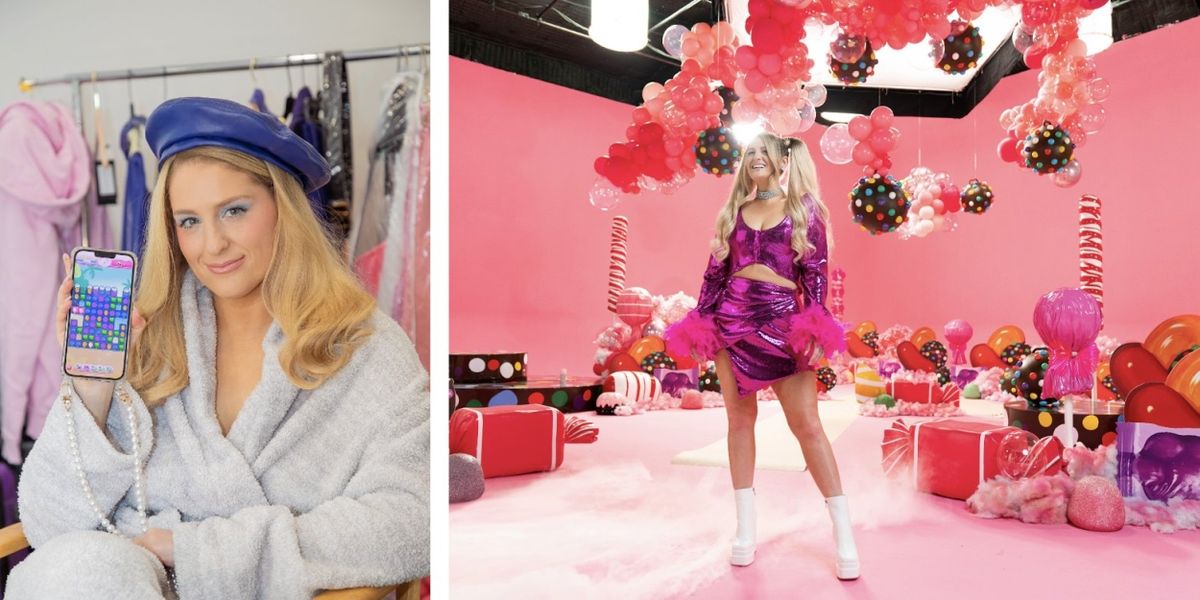 Meghan Trainor's 'Made You Look' Music Video Debuts Exclusively In Candy Crush Saga