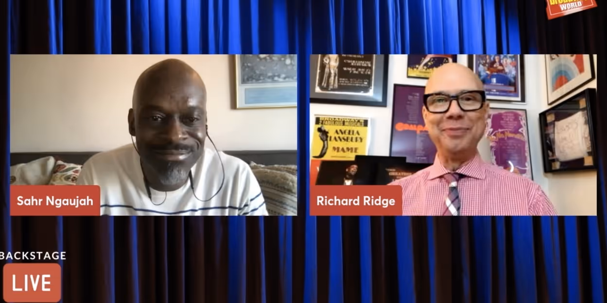 VIDEO: MOULIN ROUGE's Sahr Ngaujah Visits Backstage with Richard Ridge Video