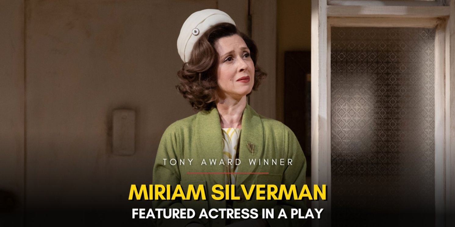 THE SIGN IN SIDNEY BRUSTEIN'S WINDOW's Miriam Silverman Wins 2023 Tony Award for Best Performance by an Actress in a Featured Role in a Play  Image