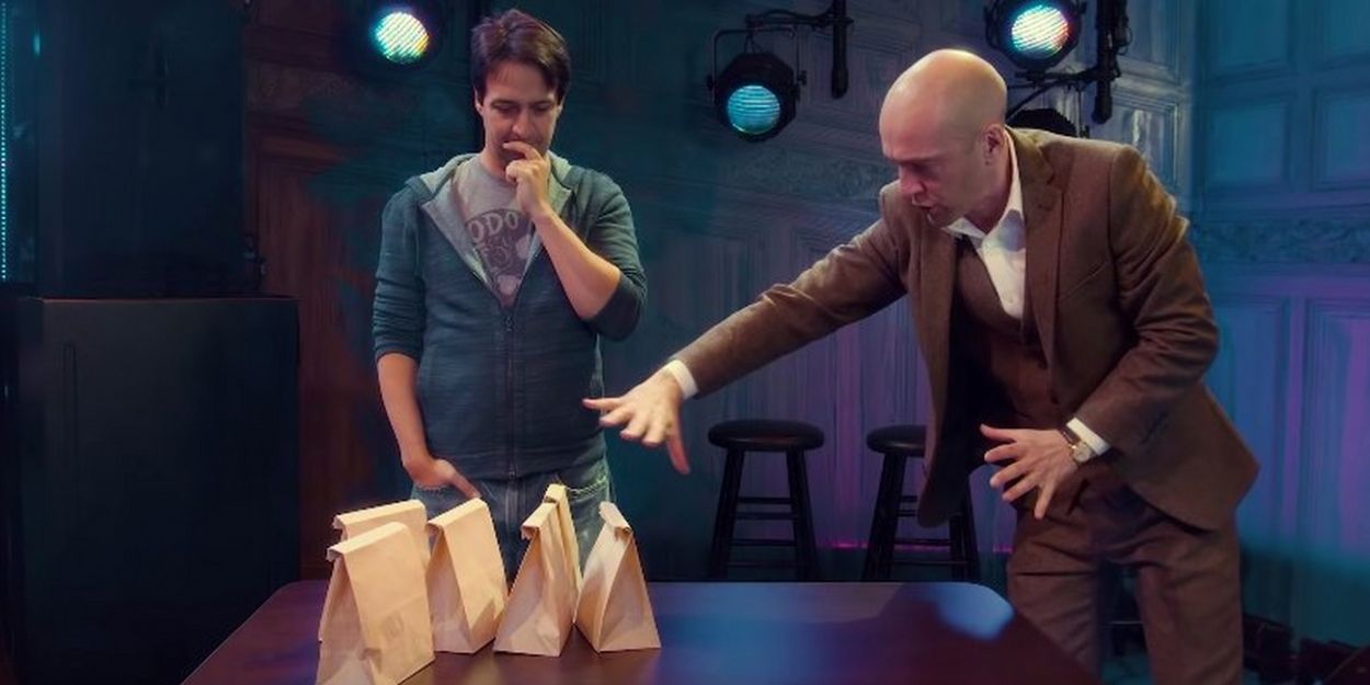 VIDEO: Lin-Manuel Miranda and Derren Brown Show Off Their Skills Video