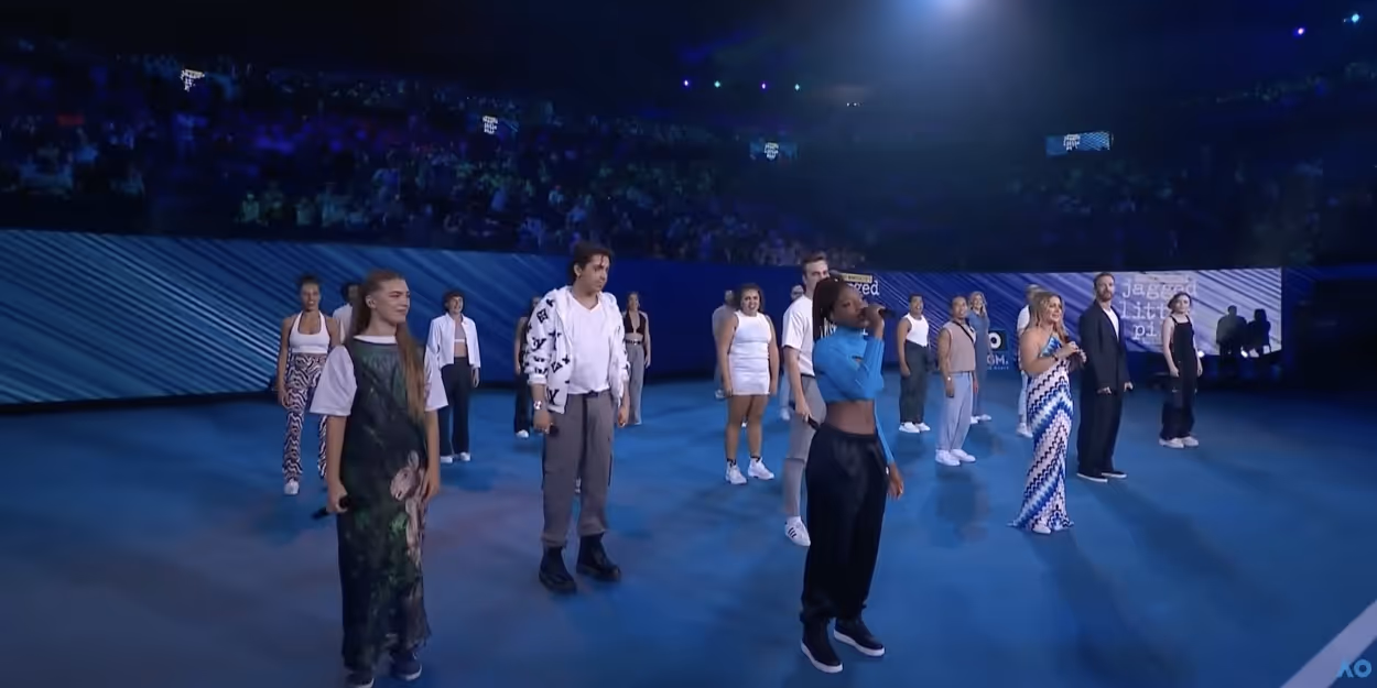 VIDEO: Cast Of JAGGED LITTLE PILL Performs At The Australian Open Video
