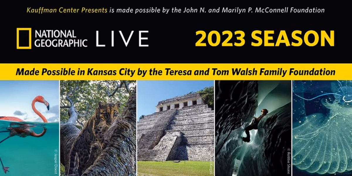 Kauffman Center Announces Jasper Doest, Sandesh Kadur, and More for 2023 National Geographic Speaker Series