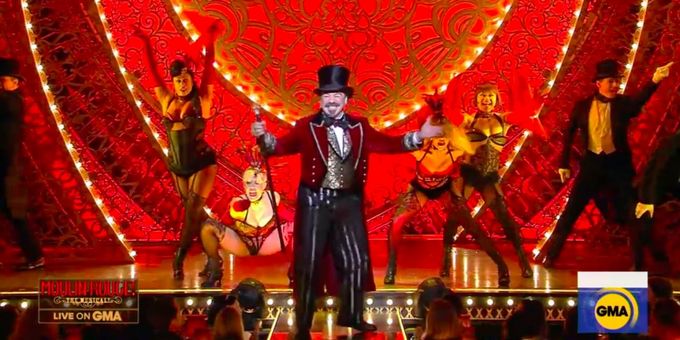 VIDEO: The Cast of MOULIN ROUGE! Performs a Medley on GOOD MORNING AMERICA