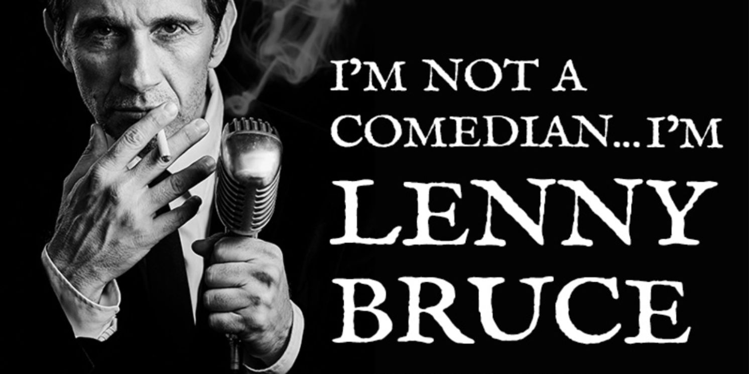 Review: I'M NOT A COMEDIAN…I'M LENNY BRUCE at JCC Centerstage Theatre  Image