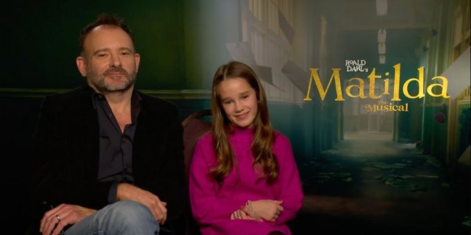 Interview: Alisha Weir & Matthew Warchus Talk Bringing MATILDA THE MUSICAL to the Big Screen
