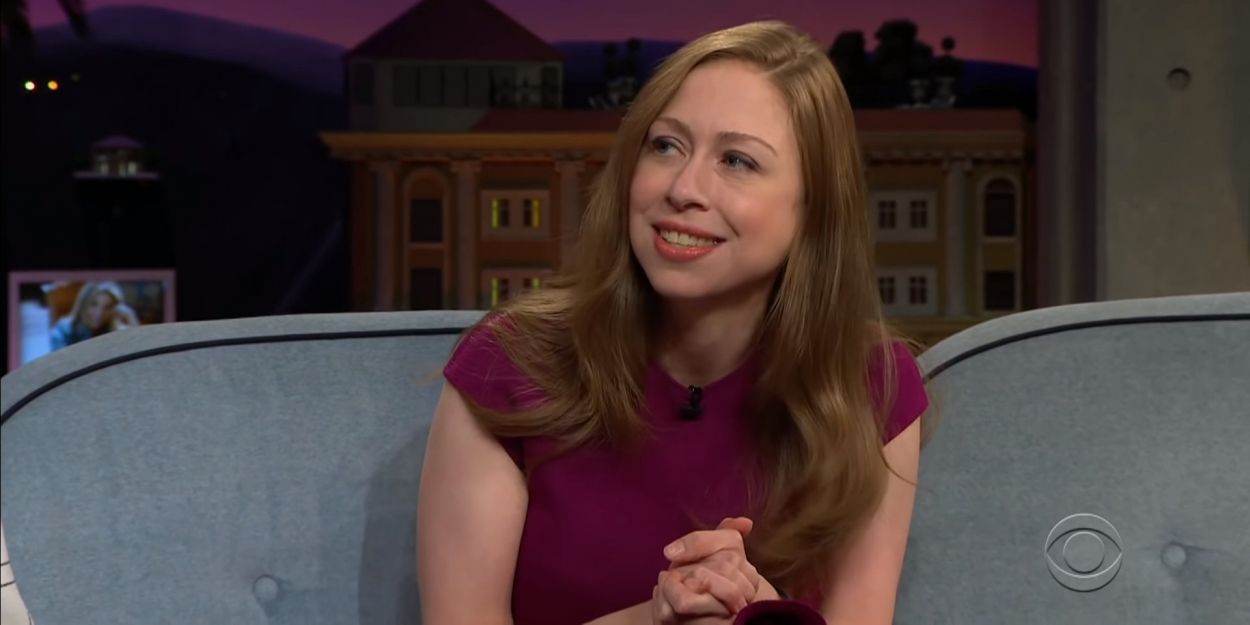 VIDEO: Chelsea Clinton Talks About Meeting Sally Ride at Space Camp on THE LATE LATE… Video