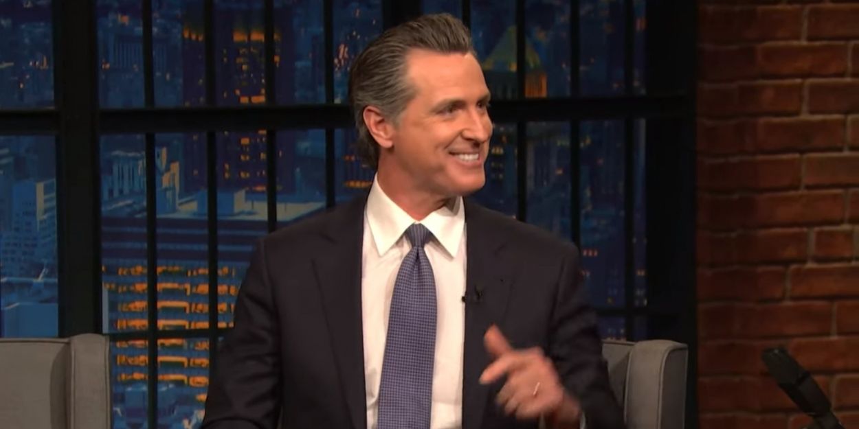 VIDEO: Governor Gavin Newsom Talks About Suing the President on LATE NIGHT WITH SETH… Video