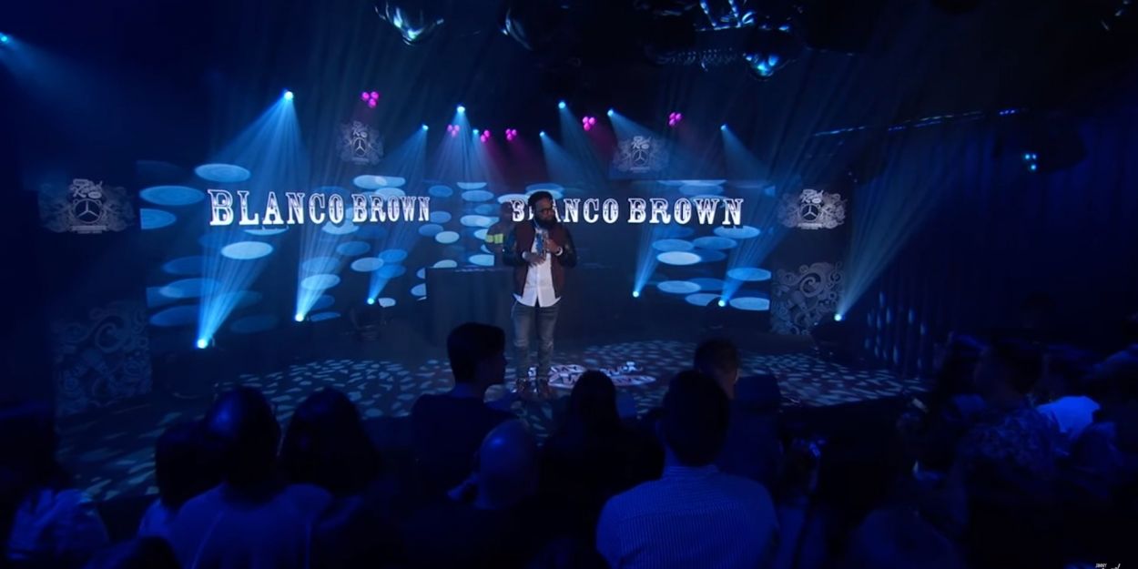 VIDEO: Watch Blanco Brown Perform 'TN Whiskey' on JIMMY KIMMEL LIVE! Video