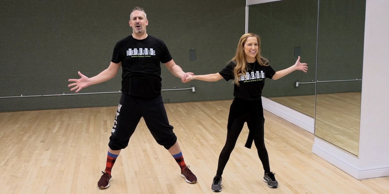 DANCE CAPTAIN DANCE ATTACK: Ben Hears a Beautiful Sound with BEETLEJUICE's Brooke… Video