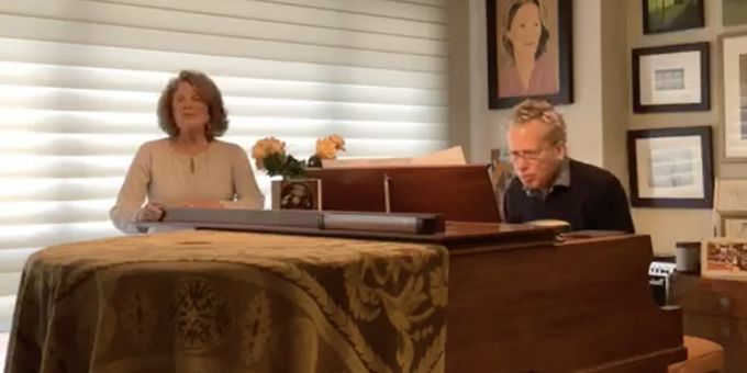 VIDEO: Linda Lavin Joins Billy Stritch for a Casual Living Room Concert!