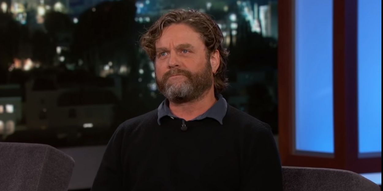 VIDEO: Watch Zach Galifianakis Tell Jimmy Kimmel a Story About His Son Video
