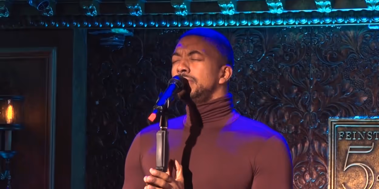 VIDEO: Christian Dante White Sings 'The Music That Makes Me Dance/I Got Lost In His… Video