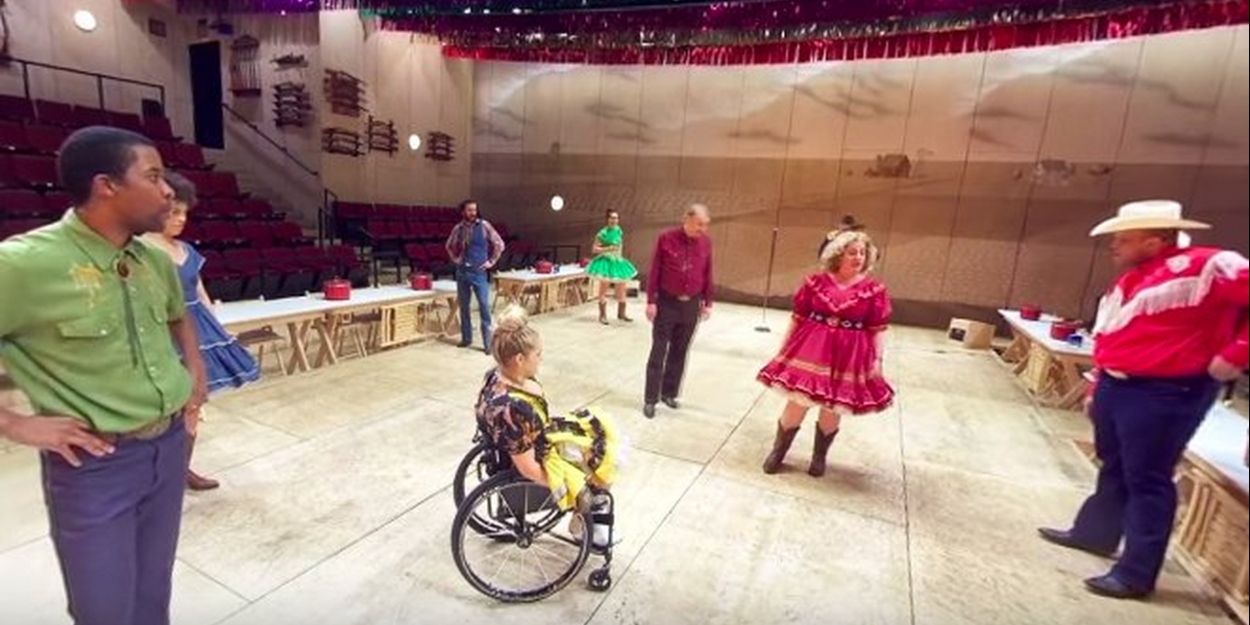 VIDEO: The Cast of OKLAHOMA! Performs 'The Farmer and the Cowman' in New 360-Degree… Video