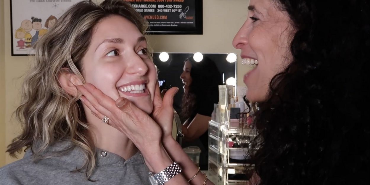 VIDEO: Mom Does My Stage Makeup on The Dressing Room with Jamie Glickman! Video