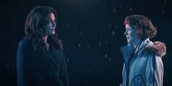VIDEO: Caroline Bowman and Caroline Innerbichler in the All New Music Video For 'I Can't Lose You' From FROZEN