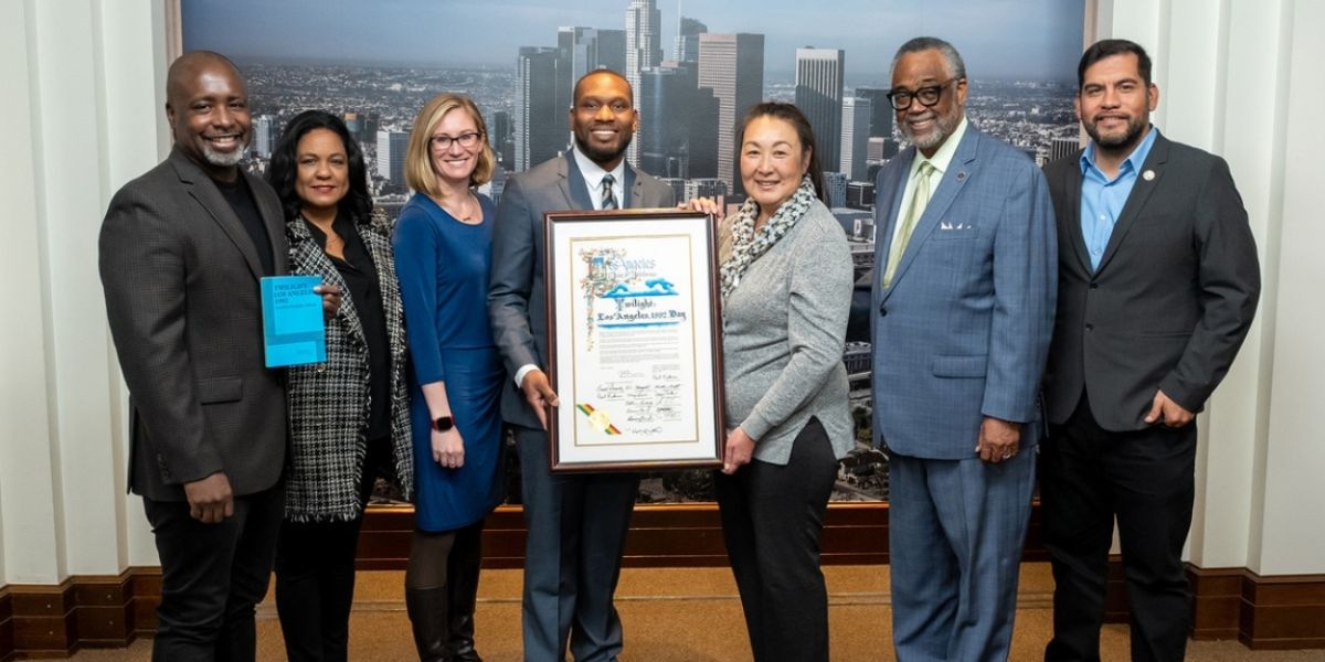 City of Los Angeles Proclaims March 15 TWILIGHT: LOS ANGELES, 1992 Day
