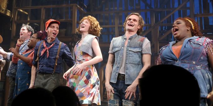 Video: The Company of SHUCKED Celebrates Opening Night