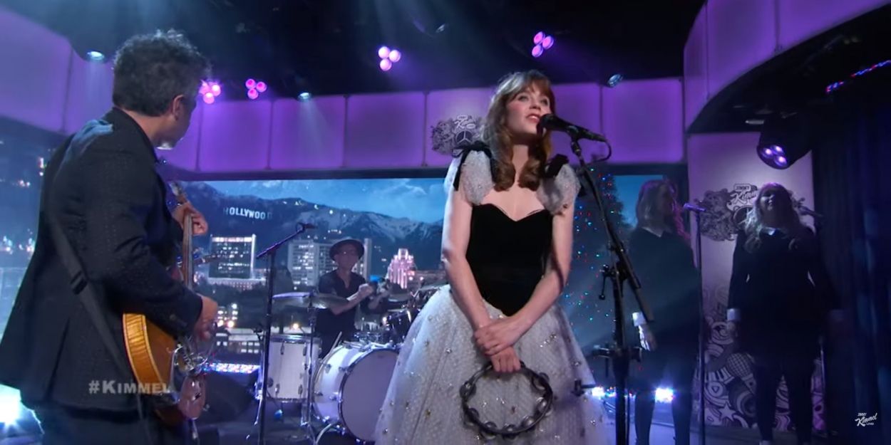 VIDEO: Watch She & Him Perform 'Christmas Day' on JIMMY KIMMEL LIVE! Video
