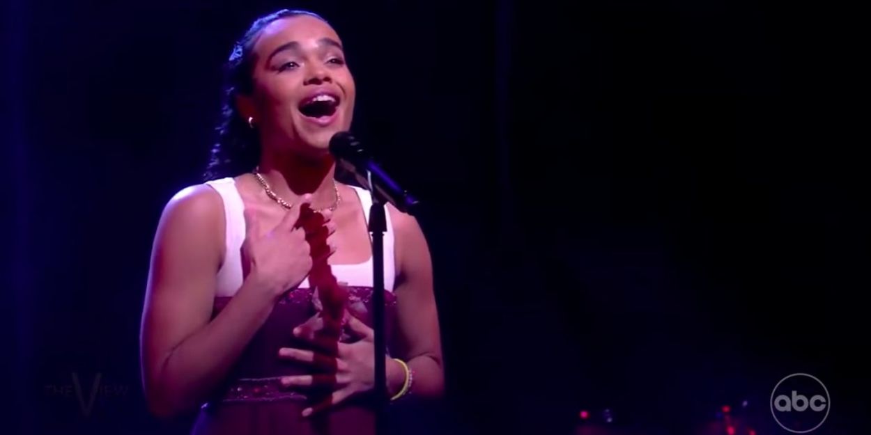 Video: Watch & JULIET Star Lorna Courtney Perform '...Baby One More Time' on THE VIEW Video
