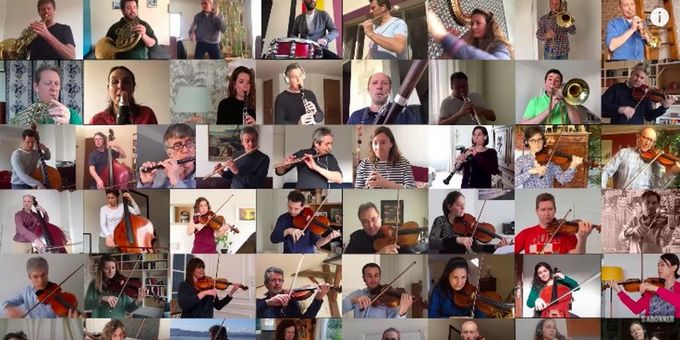 VIDEO: National Orchestra of France Performs Socially-Distanced 'Bolero'