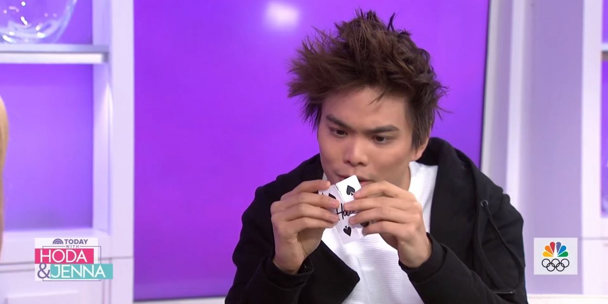 VIDEO: AGT Winner Shin Lim Performs a Card Trick on TODAY SHOW Video