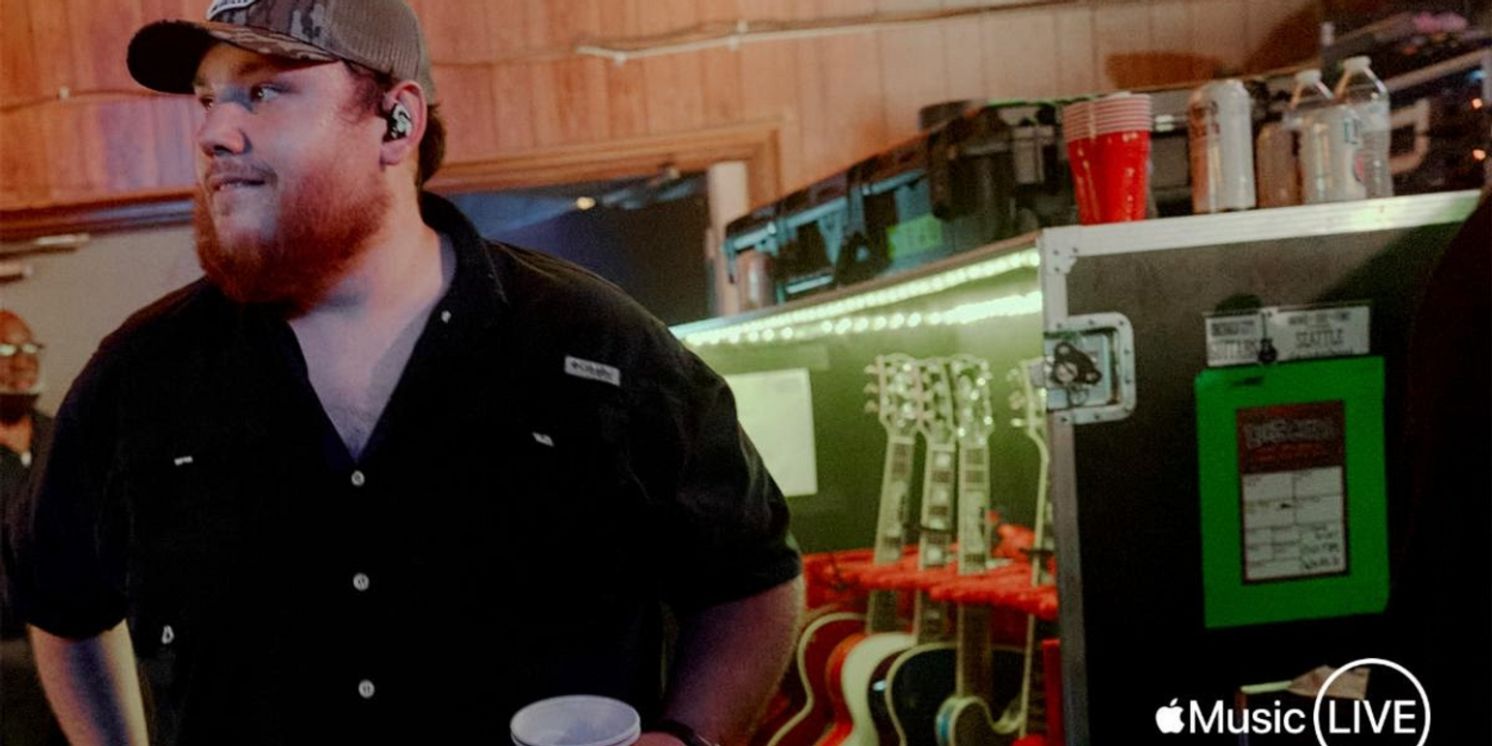 Luke Combs' Apple Music Live Performance Streaming Tonight Only On Apple Music  Image