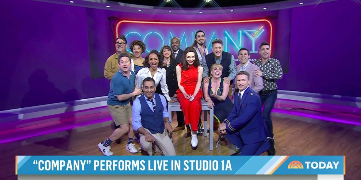 VIDEO: COMPANY Cast Performs Title Song on The TODAY SHOW Video