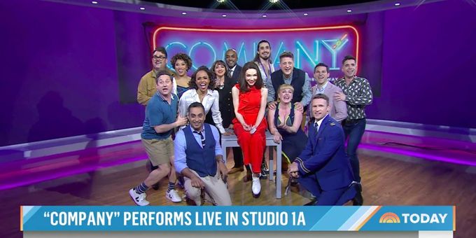 VIDEO: COMPANY Cast Performs Title Song on The TODAY SHOW