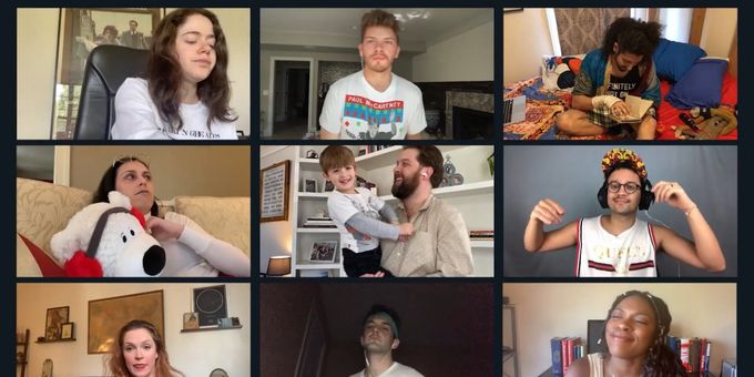 VIDEO: Molly Gordon, Colton Ryan and the Cast of ALICE BY HEART Sing 'Down the Hole'