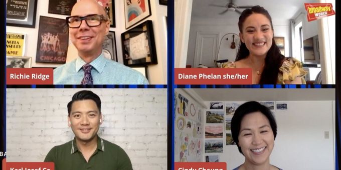 VIDEO: The Cast of CollaborAzian's A GENTLEMAN'S GUIDE TO LOVE AND MURDER Visits Backstage LIVE with Richard Ridge- Watch Now!