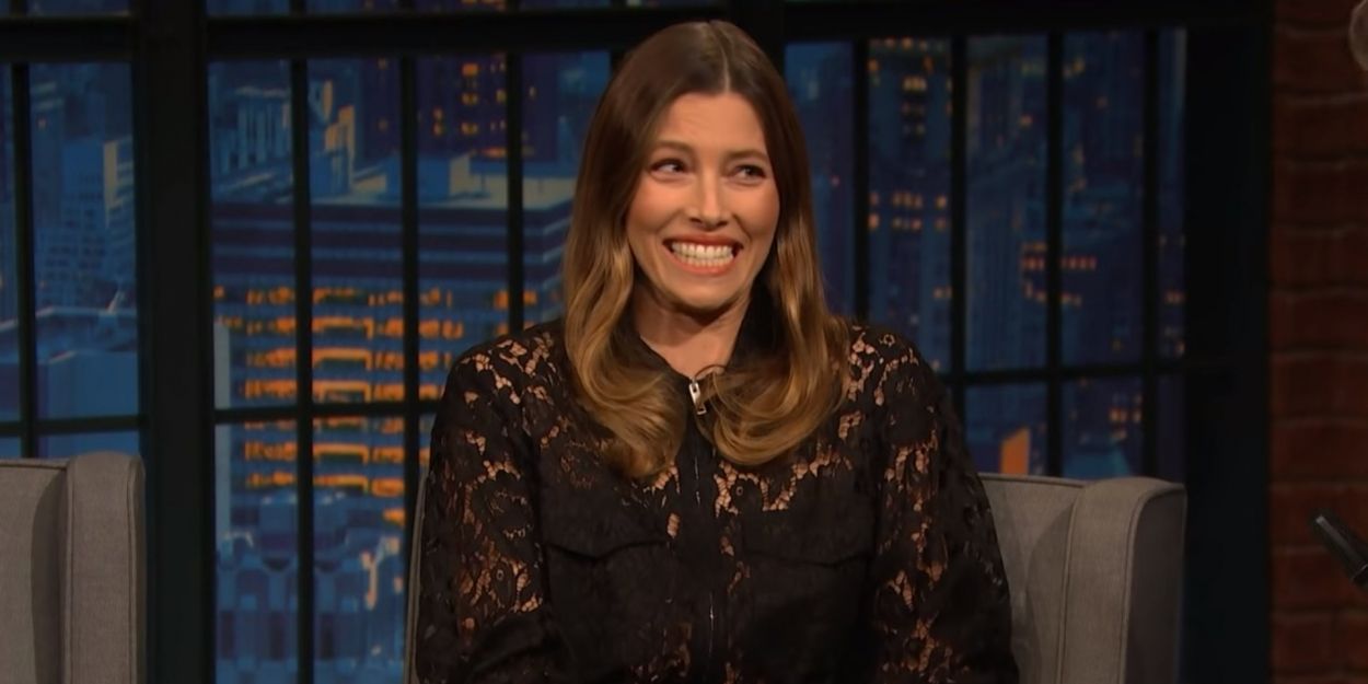 VIDEO: Jessica Biel Talks About Wanting to Work in a Morgue on LATE NIGHT WITH SETH… Video