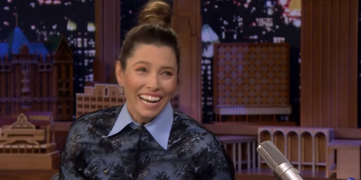 VIDEO: Watch Jessica Biel Talk About Her Anniversary on THE TONIGHT SHOW WITH JIMMY… Video