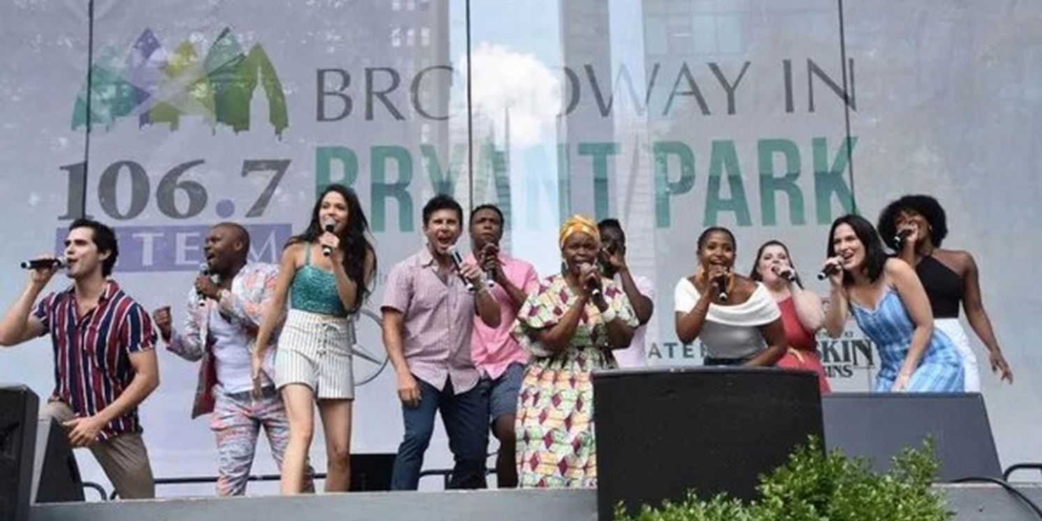 BROADWAY IN BRYANT PARK Will Return Next Month With BEETLEJUICE, SIX, MOULIN ROUGE!, and More!  Image