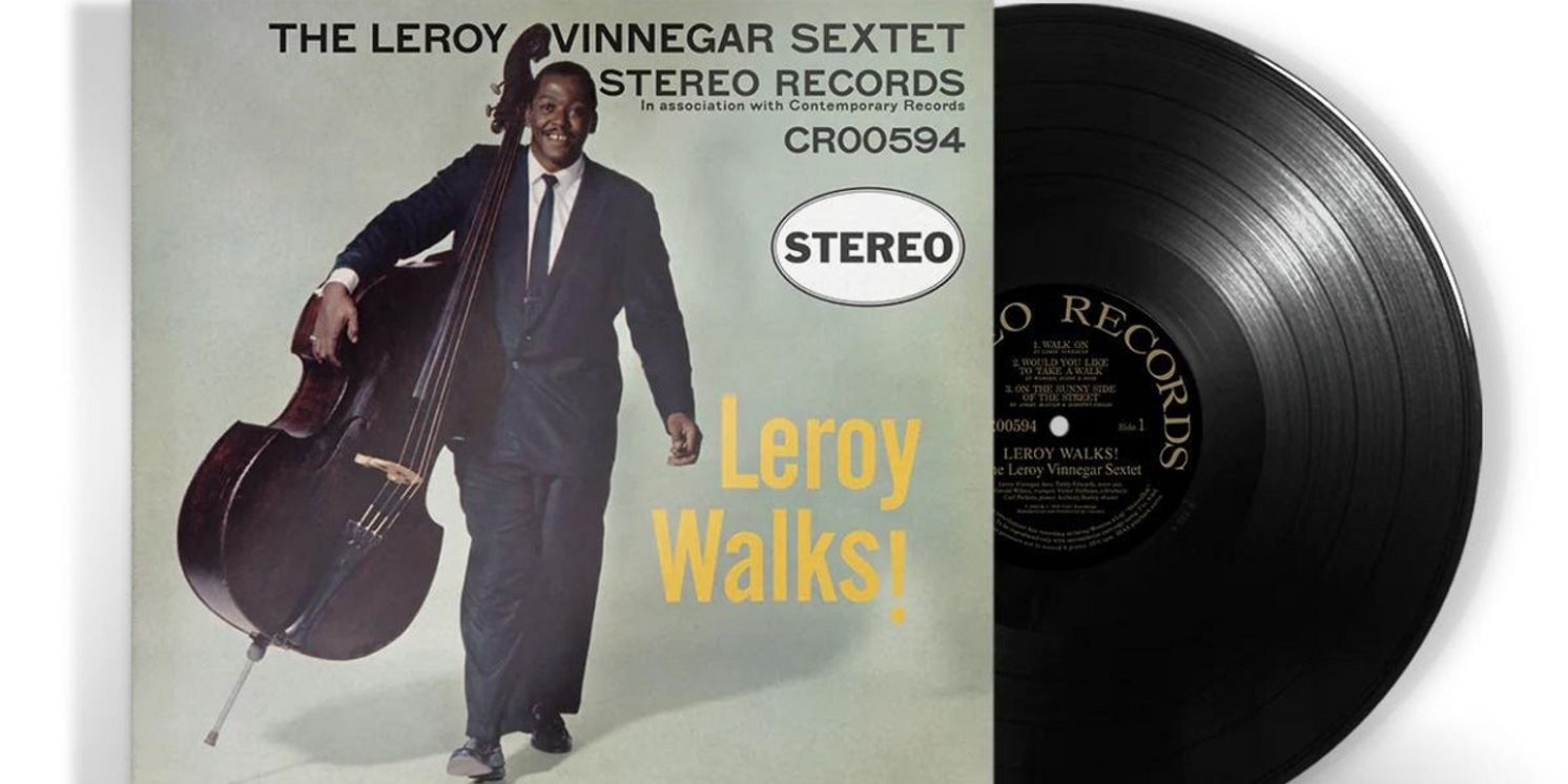 Craft Recordings Releases Leroy Vinnegar's 'Leroy Walks!' as Part of the Contemporary Records Acoustic Sounds Series  Image