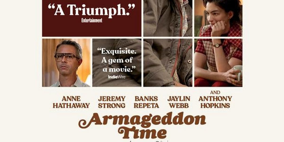 ARMAGEDDON TIME to Begin Streaming on Peacock